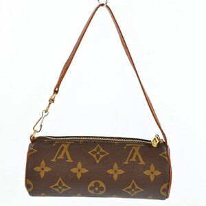 Authentic LOUIS VUITTON MiniPouch PAPILLON Old ModelPurse Monogram bsj245-121225